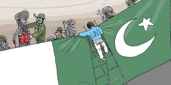 استخبارات پاکستان، سازمان ملل و طالبان