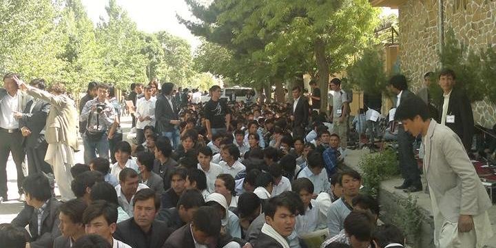 اعتصاب غذایی دانشجویان علوم اجتماعی دانشگاه کابل وارد چهارمین روز خود شد