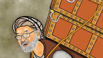 من مردی را دیدم که خزانه می برد، و چه ننگین می رفت