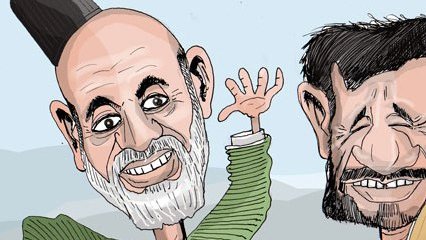 اتن ایرانی پاکستانی کرزی