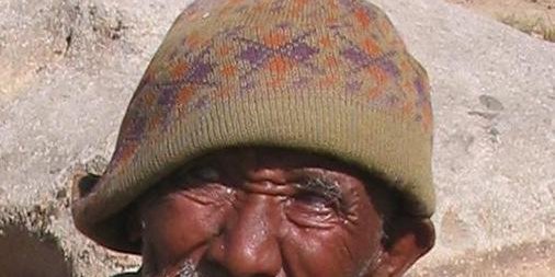 مرد 130 ساله در قریه سرف، ولسوالی شهرستان، ولایت دایکندی