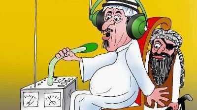 کرزی، شیخ عرب و طالبان!