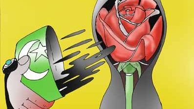 تيزاب، طالبان و پاکستان