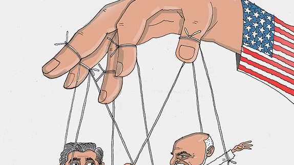 حکومت عین و غین حکومت مهره های امریکایی