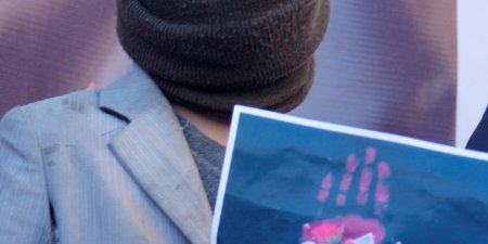 تظاهرات مردم بامیان برای محاکمه عاملان جنایات سازمان یافته در افشار