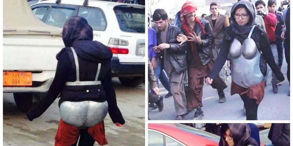 اعتراض یک بانوی کابلی به خیابان آزاری: مردان باید شرم کنند