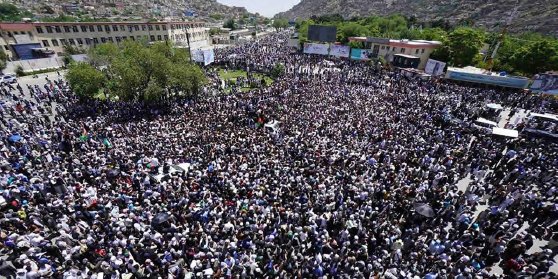 Protest Against Terrorism of Taliban in Kabul, Herat, Bamiyan and Ghor: Stop Hazara Killing
