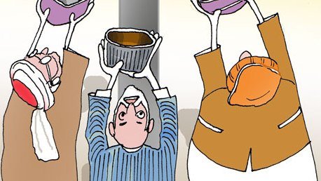 کاسه گدایی کرزی، فهیم و خلیلی
