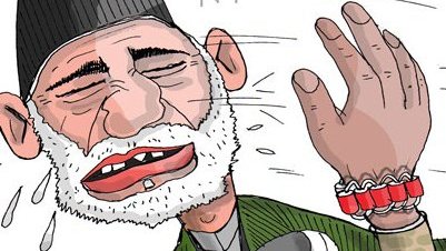 سیلی به روی کرزی؛ انتحار و انفجار برای مردم؟