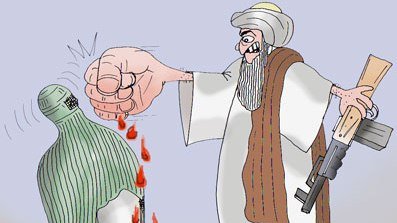 طالبان، آمريکا و پاکستان به روايت کارتون