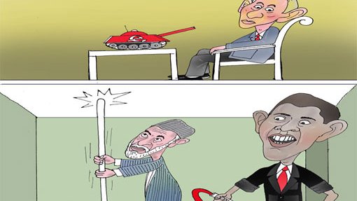 اوباما و کرزی