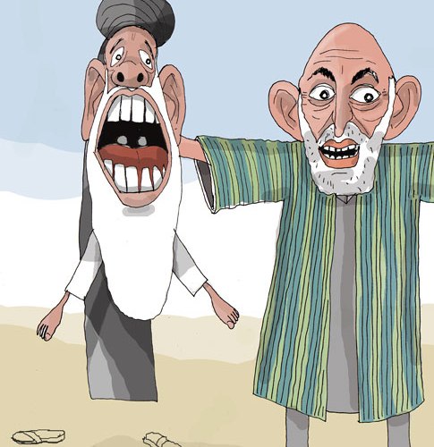 پیمان استراتژيک، قطعنامه جرگه و فیل مرغ باراک اوباما