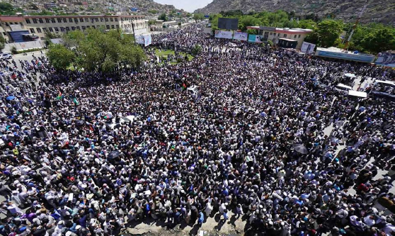 Gole Badam Festival in Daykundi Province, the heart of Hazaristan