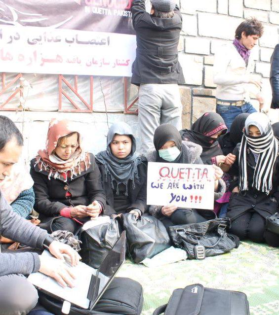 کابل: اعتصاب غذا علیه نسل کشی مردم هزاره در پاکستان آغاز شد!