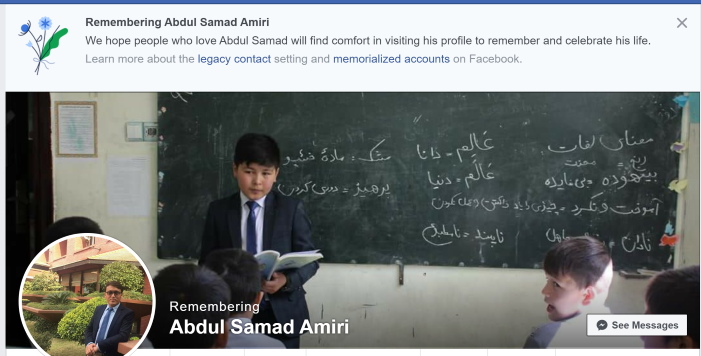 Terrorists Gained Access to Facebook Account of Activist after Beheading Him